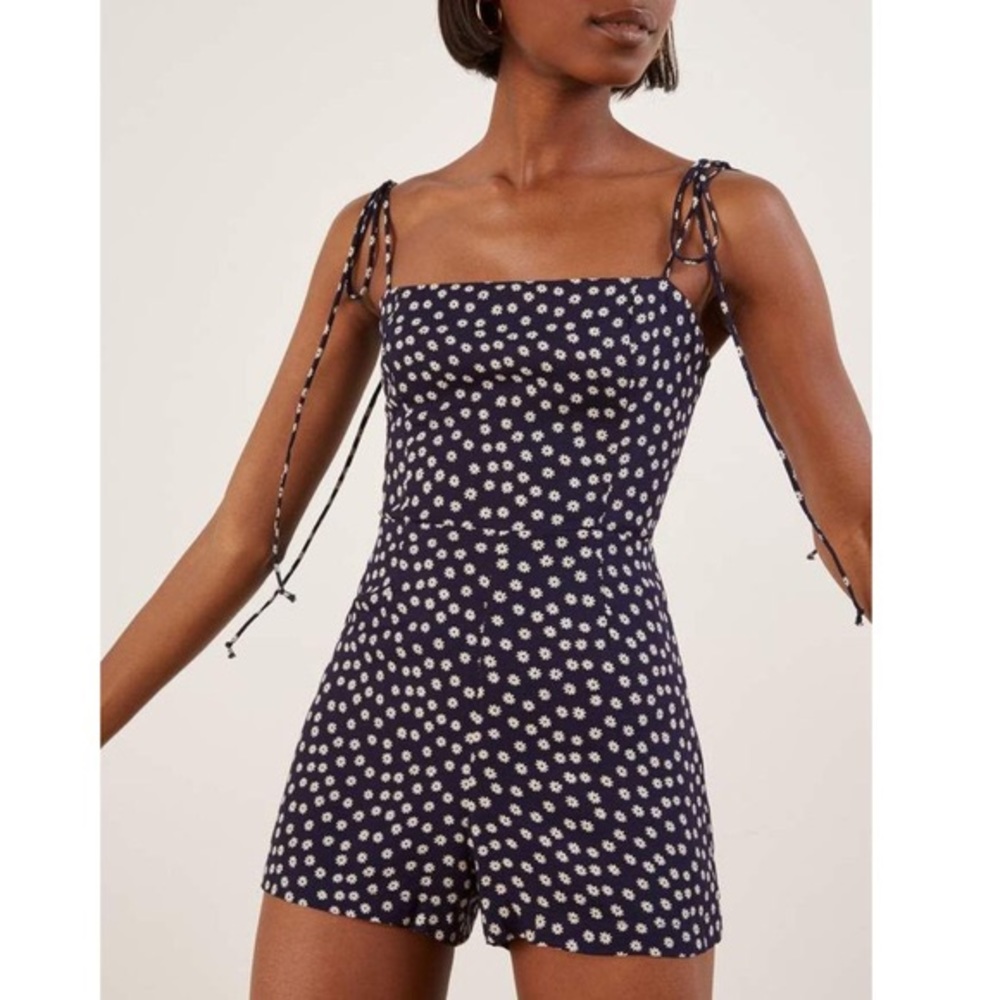 Reformation Cammie Jumpsuit - Flores - Size 12